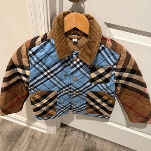 Burberry Tan Quilted Jacket